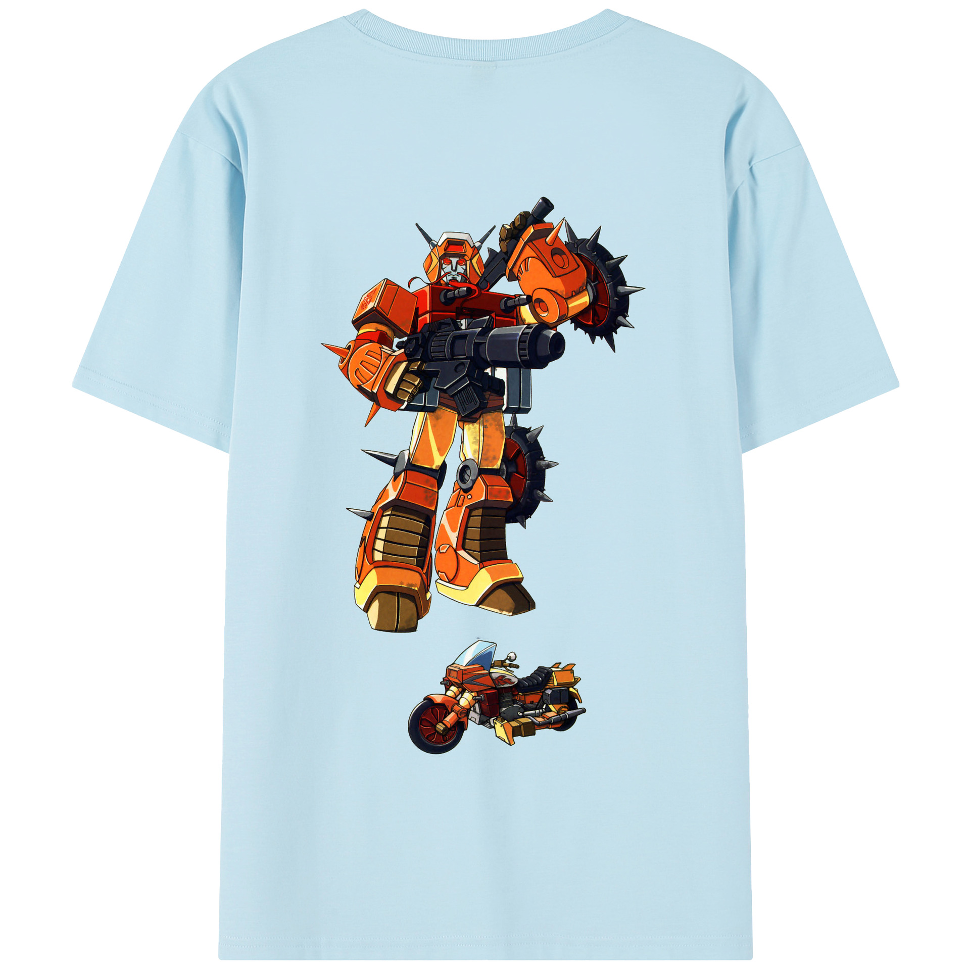 （画像用）  綿100％半袖Tシャツ（背面プリント）